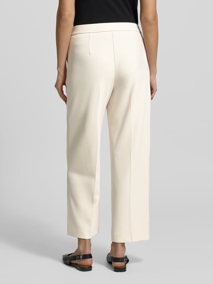Stehmann BROEK met verkorte pasvorm Model 'Hillda-650' Offwhite - 5