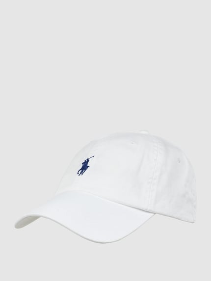 Polo Ralph Lauren Pet met labelstitching Wit - 1
