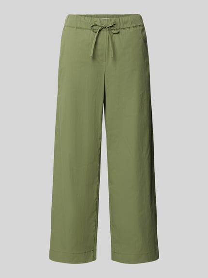 regular fit culotte van katoenmix Shop The Look MANNEQUINE
