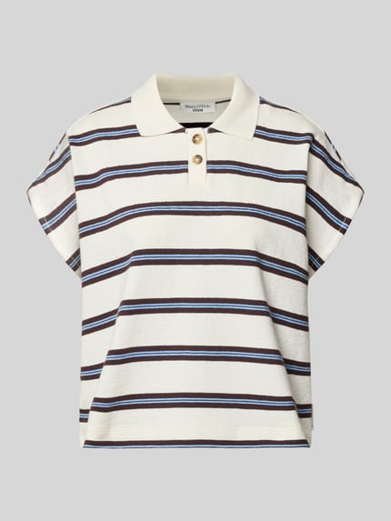 Regular Fit Poloshirt aus reiner Baumwolle Shop The Look MANNEQUINE