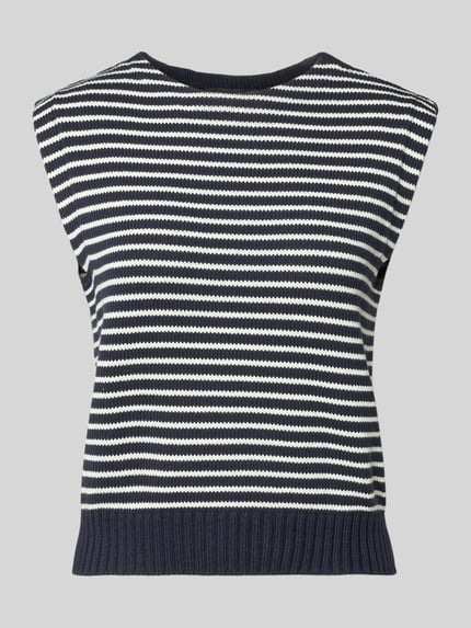 Regular Fit Pullunder mit Allover-Muster Modell 'JANDA' Shop The Look MANNEQUINE