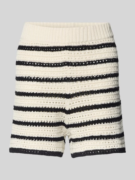 EDITED Bermuda met elastische band, model 'Heinke' Offwhite - 2