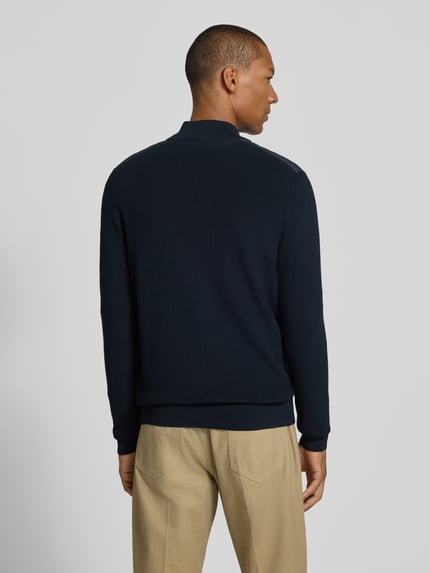 bugatti Cardigan mit Zweiwege-Reißverschluss Marine 5