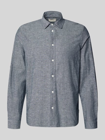 Regular Fit Freizeithemd mit Kentkragen Modell 'ABAN' Shop The Look MANNEQUINE