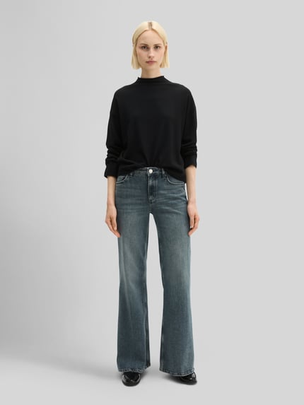 Marc O'Polo Turtleneck mit Mock Neck Black 1