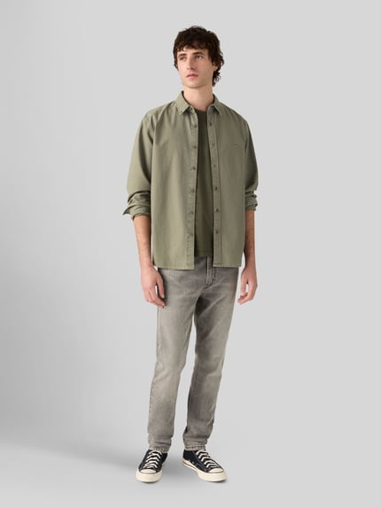 Levi's® Slim Fit Jeans mit Label-Patch Mittelgrau 1