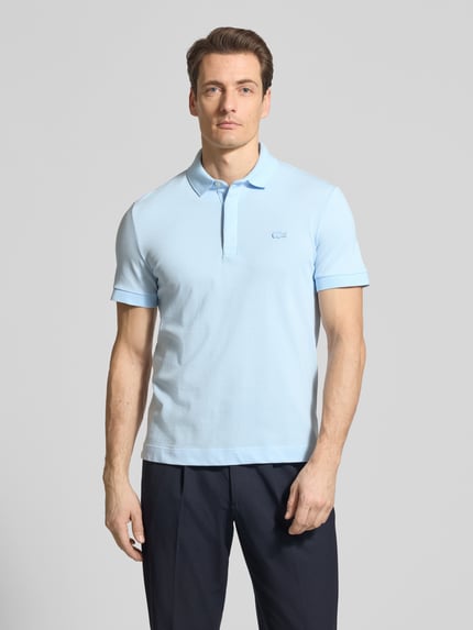 Lacoste Regular Fit Poloshirt aus Baumwoll-Mix Hellblau 4