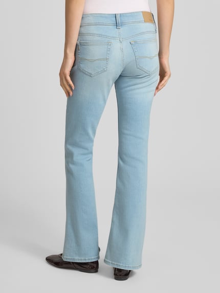 Pepe Jeans regular fit bootcut jeans van katoenmix model 'PIMLICO' Jeansblauw - 5