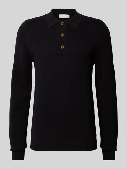 Gebreide pullover met polokraag, model 'ABEL' Shop The Look MANNEQUINE