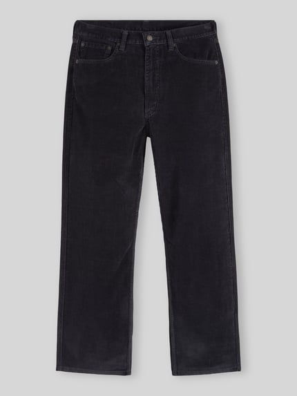 Levi's® Loose Straight Fit Cordhose aus reiner Baumwolle Modell '565™' Black 2