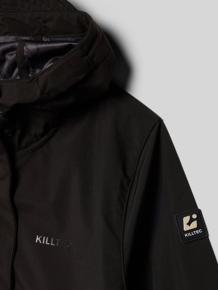 killtec Parka met capuchon en klepzakken Zwart - 2