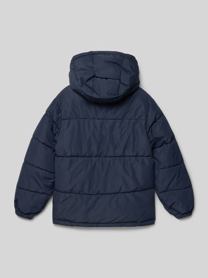 JACK & JONES Gewatteerd jack met capuchon Marineblauw - 3
