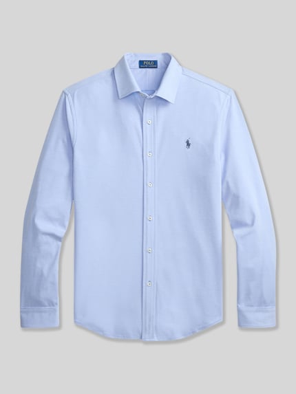 Polo Ralph Lauren Regular Fit Freizeithemd mit Logo-Stitching Hellblau 2