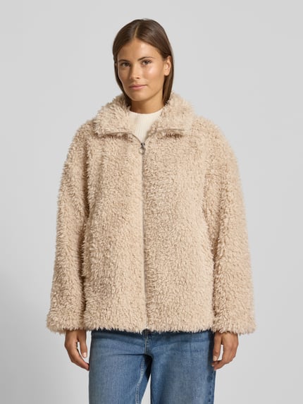 FREE/QUENT Jacke aus Kunstfell Modell 'SLEEPY' Offwhite 4