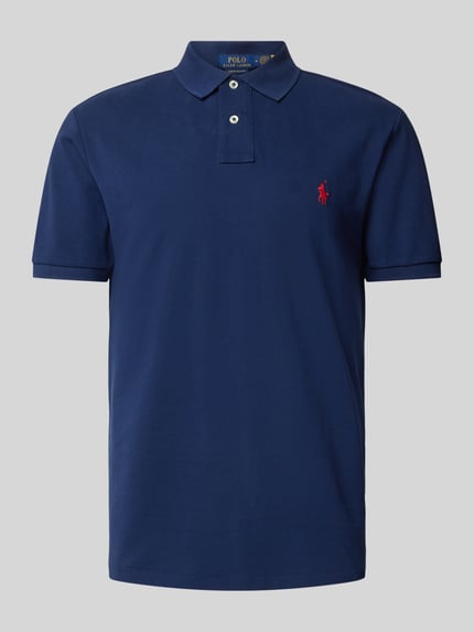 Polo Ralph Lauren Koszulka polo z wyhaftowanym logo Granatowy 2