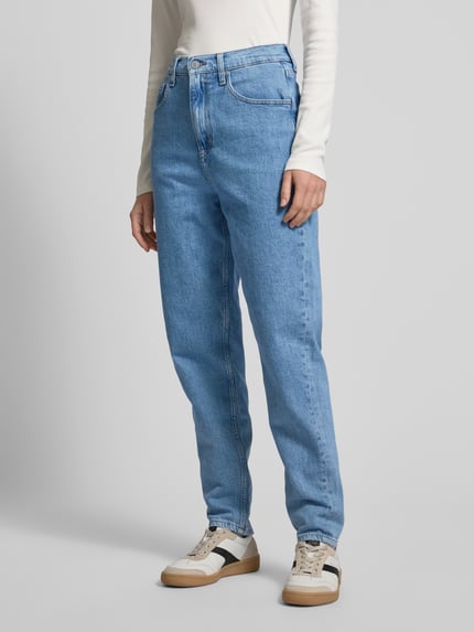 Tommy Jeans Jeansy o kroju mom fit z mieszanki bawełny Jasnoniebieski 4