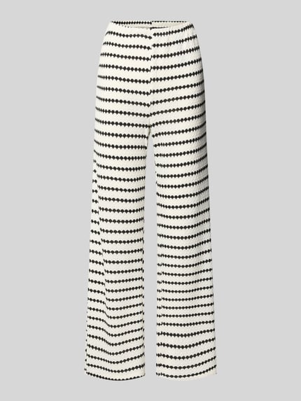 Loose Fit Stoffhose mit Baumwoll-Anteil Modell 'EVA LIFE' Shop The Look MANNEQUINE