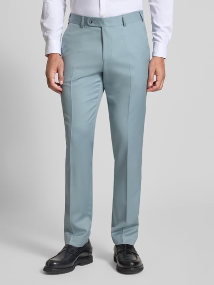 WILVORST Slim Fit Anzughose mit Eingrifftaschen Aqua 4