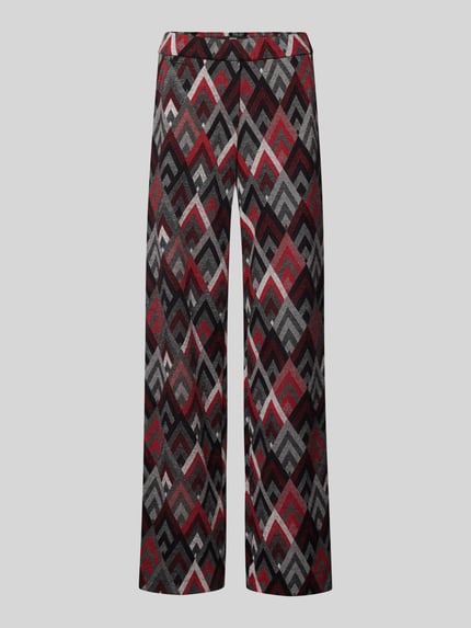 Brax Stoffen broek met elastische band, model 'MAINE' Middengrijs - 2