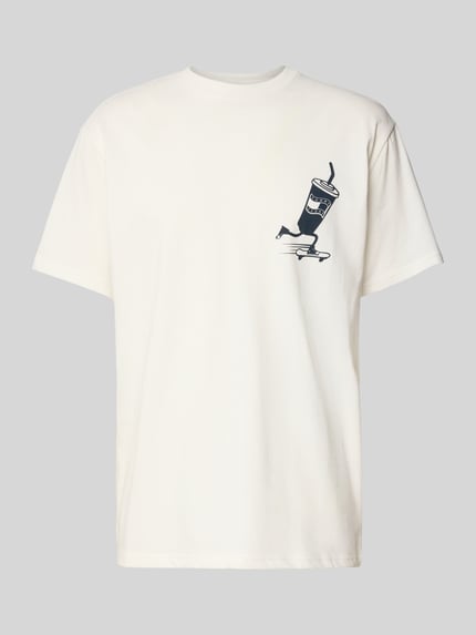 Tommy Jeans Relaxed Fit T-Shirt aus reiner Baumwolle Offwhite 2