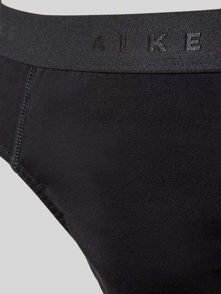 FALKE Regular fit boxershort met logodetail, model 'Daily' Zwart - 2
