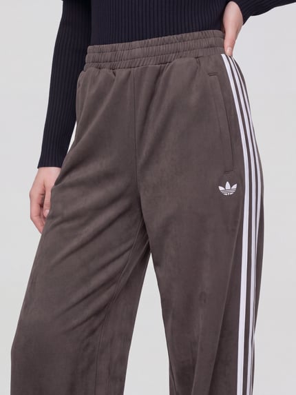 adidas Originals Regular Fit Sweathose mit Kontraststreifen Schoko 3