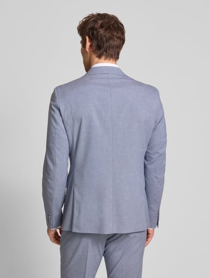 s.Oliver BLACK LABEL Slim Fit Sakko aus Viskose-Mix mit Leinen-Anteil Hellblau 5