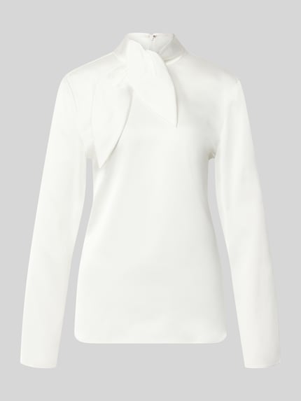 Regular Fit Bluse aus Satin Shop The Look MANNEQUINE