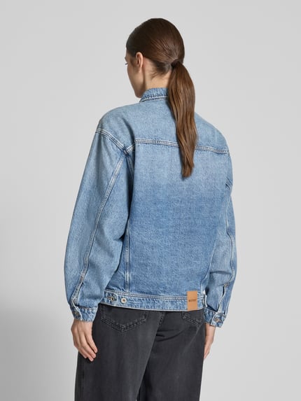 Mustang Jeansjack met borstzakken Jeansblauw - 5