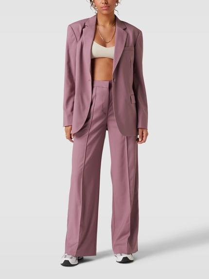 CATWALK JUNKIE Hose mit fixierten Bundfalten Flieder 1