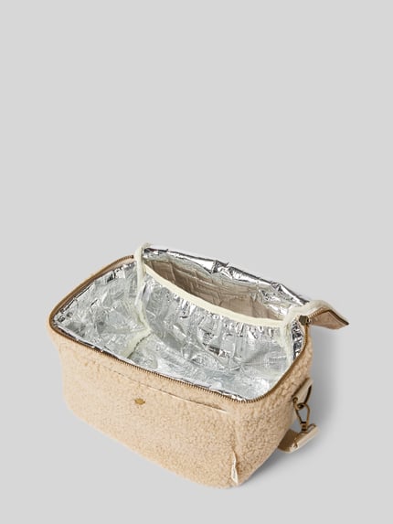 Studio Noos Kühltasche mit Label-Detail Modell 'Teddy Cooler Bag' Sand 5