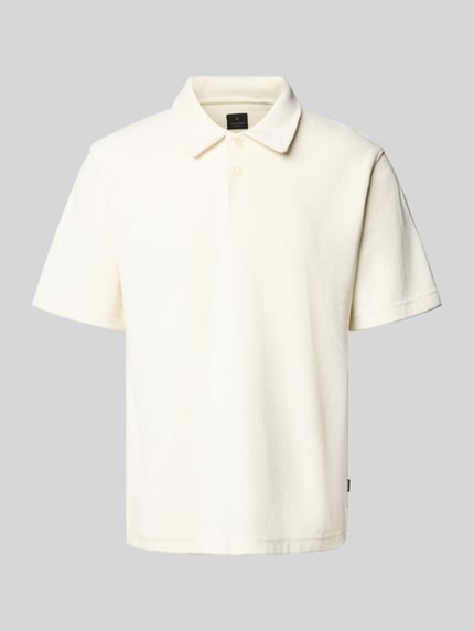 JACK & JONES Premium Poloshirt mit kurzer Knopfleiste Weiss 2
