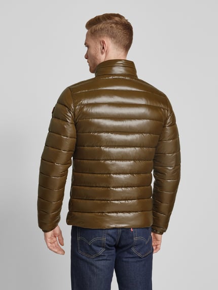 Save The Duck Steppjacke mit Zweiwege-Reißverschluss Modell 'Holden' Oliv 5