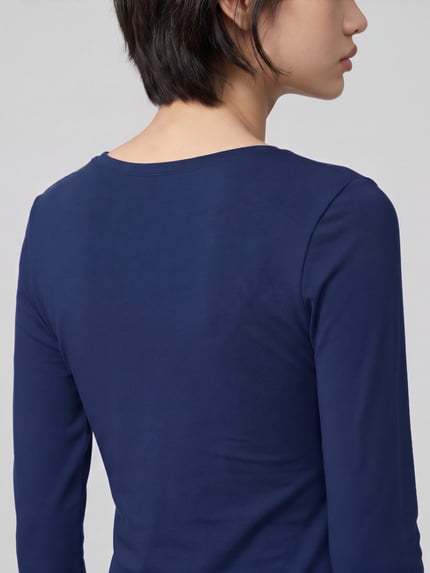 Polo Ralph Lauren Slim fit shirt met lange mouwen van katoenmix Donkerblauw - 3