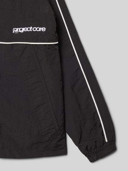 JACK & JONES Trainingsjacke mit Stehkragen Modell 'COUNION' Black 2