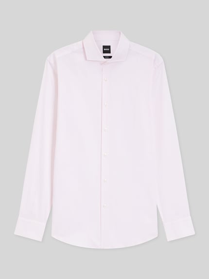 BOSS Slim Fit Businesshemd aus Baumwoll-Mix Modell 'HANK-SP' Rose 2