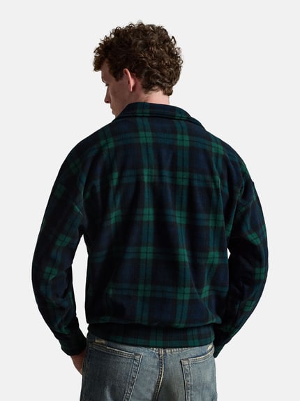 Polo Ralph Lauren Relaxed Fit Sweatshirt aus Fleece mit Logo-Stitching Modell 'MAGIC' Black 5