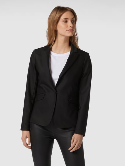 MOS MOSH Blazer mit Reverskragen Modell 'BLAKE NIGHT' Black 4