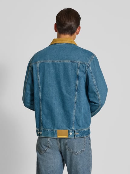 ARMEDANGELS Kurtka jeansowa o kroju relaxed fit z czystej bawełny model ‘AASHTON’ Niebieski 5