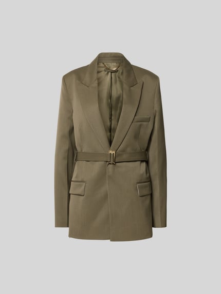 Longblazer aus Woll-Mix Shop The Look MANNEQUINE