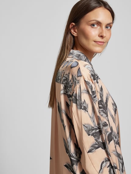 miss goodlife Bluse mit Allover-Print Sand 3