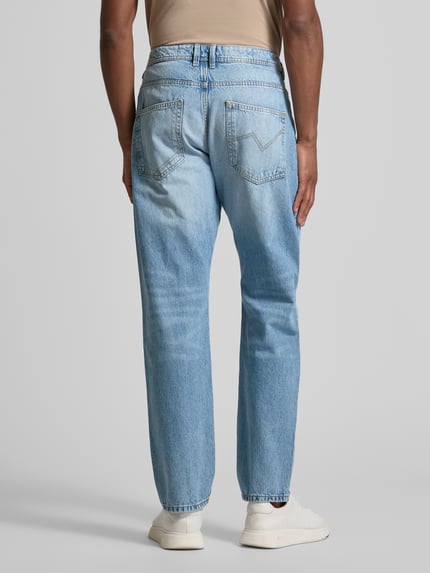 Tom Tailor Denim Relaxed Fit Jeans aus reiner Baumwolle Hellblau 5