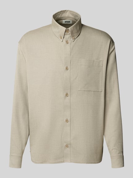 DRYKORN Regular fit vrijetijdsoverhemd met button-downkraag, model 'FENRIC' Zand - 2
