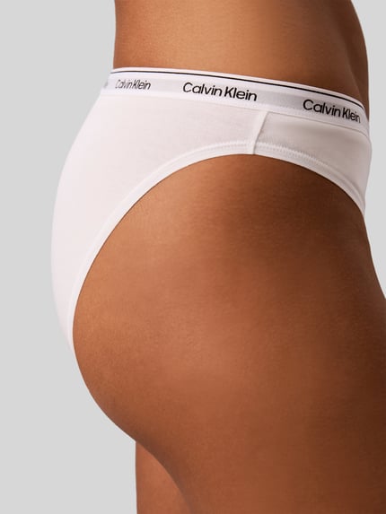 Calvin Klein Underwear Slip aus Baumwoll-Mix im 3er-Pack Rot 3
