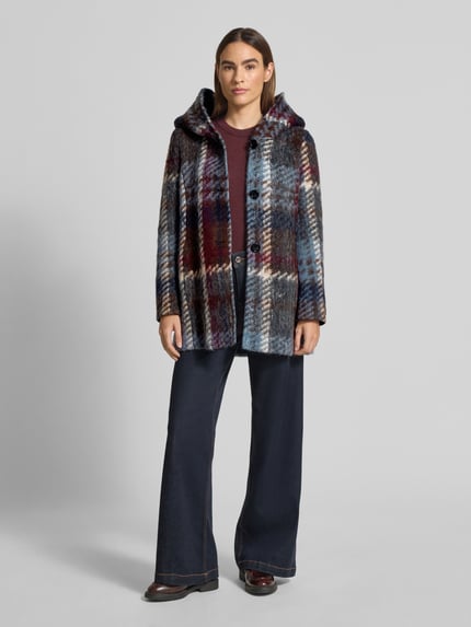 Amber & June jack met capuchon Blauw - 1