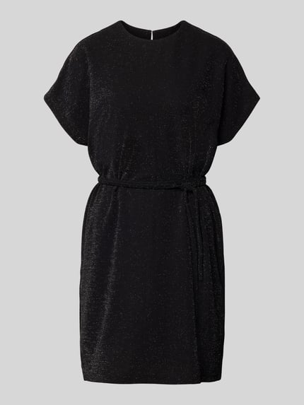 Selected Oversized Kleid mit Bindegürtel Modell 'SANDRA' Black 2