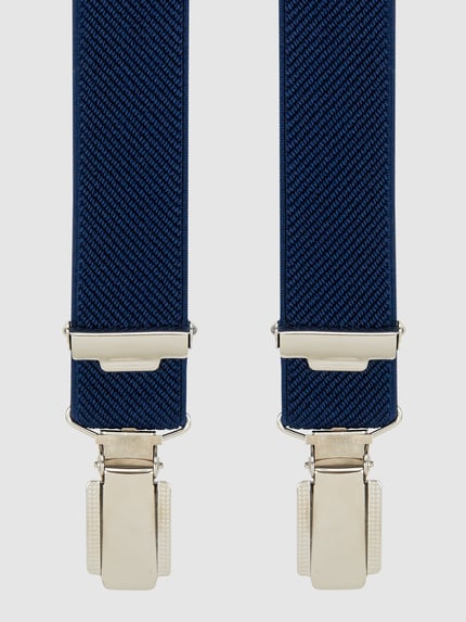 LLOYD Men's Belts Hosenträger in X-Form Blau 1