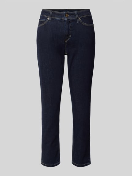 CAMBIO Slim fit jeans met stretch, model 'Piper' Blauw - 2