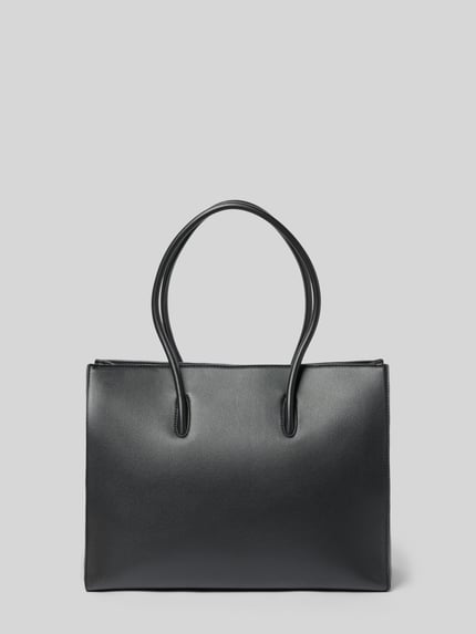 Valentino Bags Shopper mit Label-Prägung Black 3