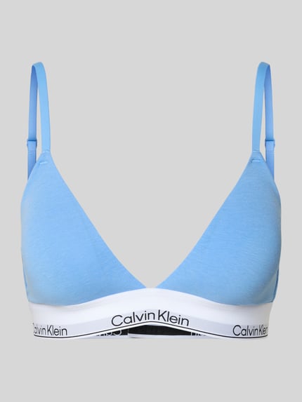 Bralette mit elastischem Label-Bund Shop The Look MANNEQUINE